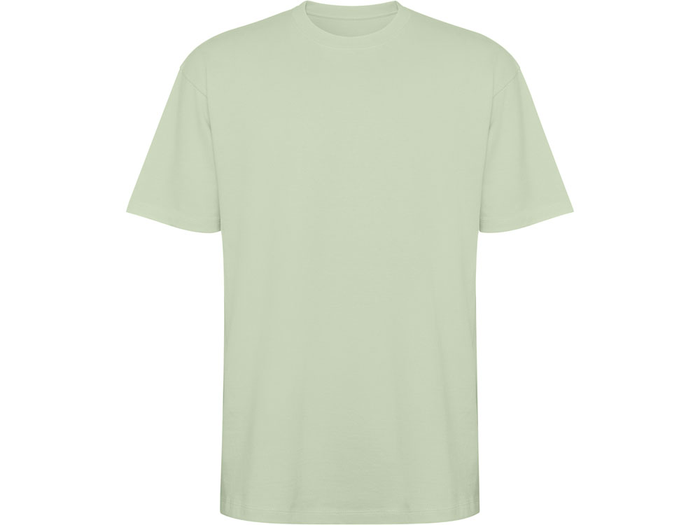 Футболка оверсайз Bull унисекс, припыленный зеленый