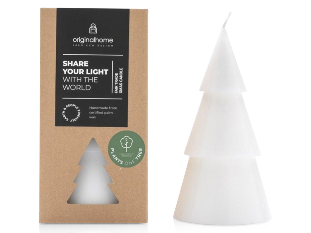 Orginal Home рождественская елочная свеча матча - L - Белый