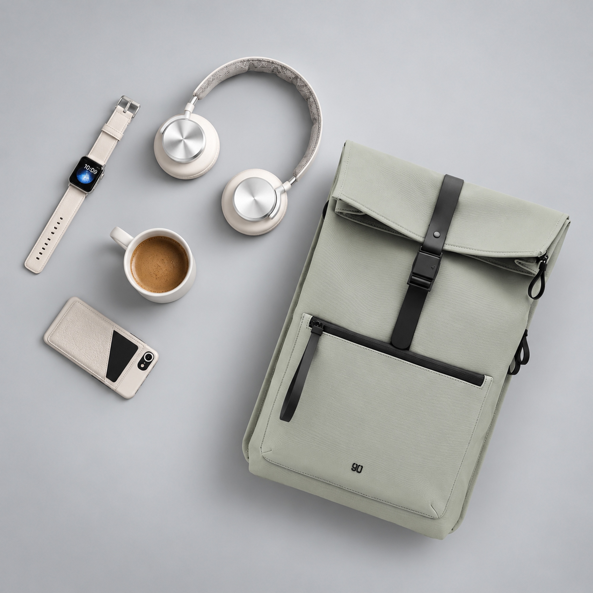 Рюкзак NINETYGO URBAN.DAILY Backpack, серый