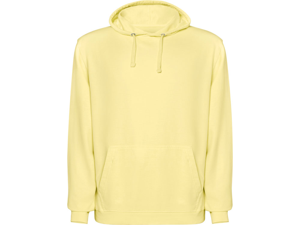 Толстовка с капюшоном KENIA унисекс, солнечно-желтый выстиранный WASHED