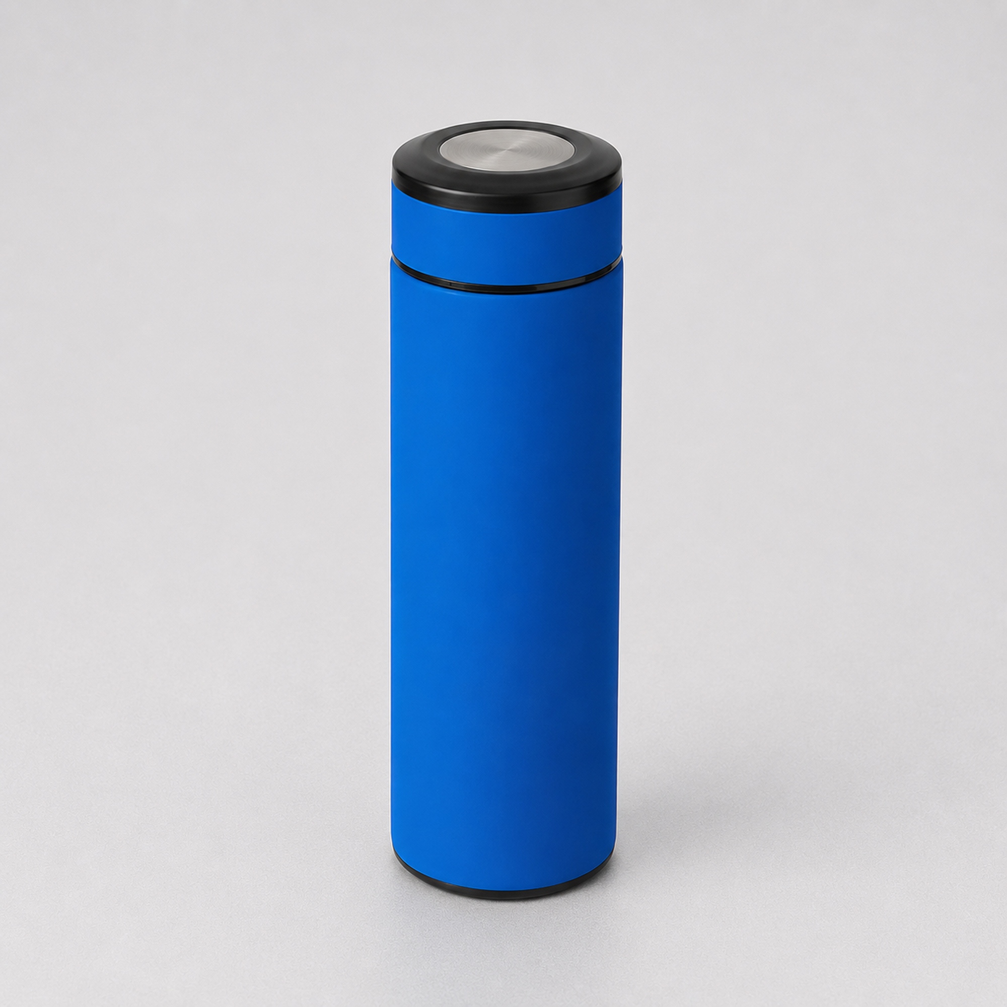 Вакуумный термос Vacuum Flask C1, soft touch, 420мл, синий