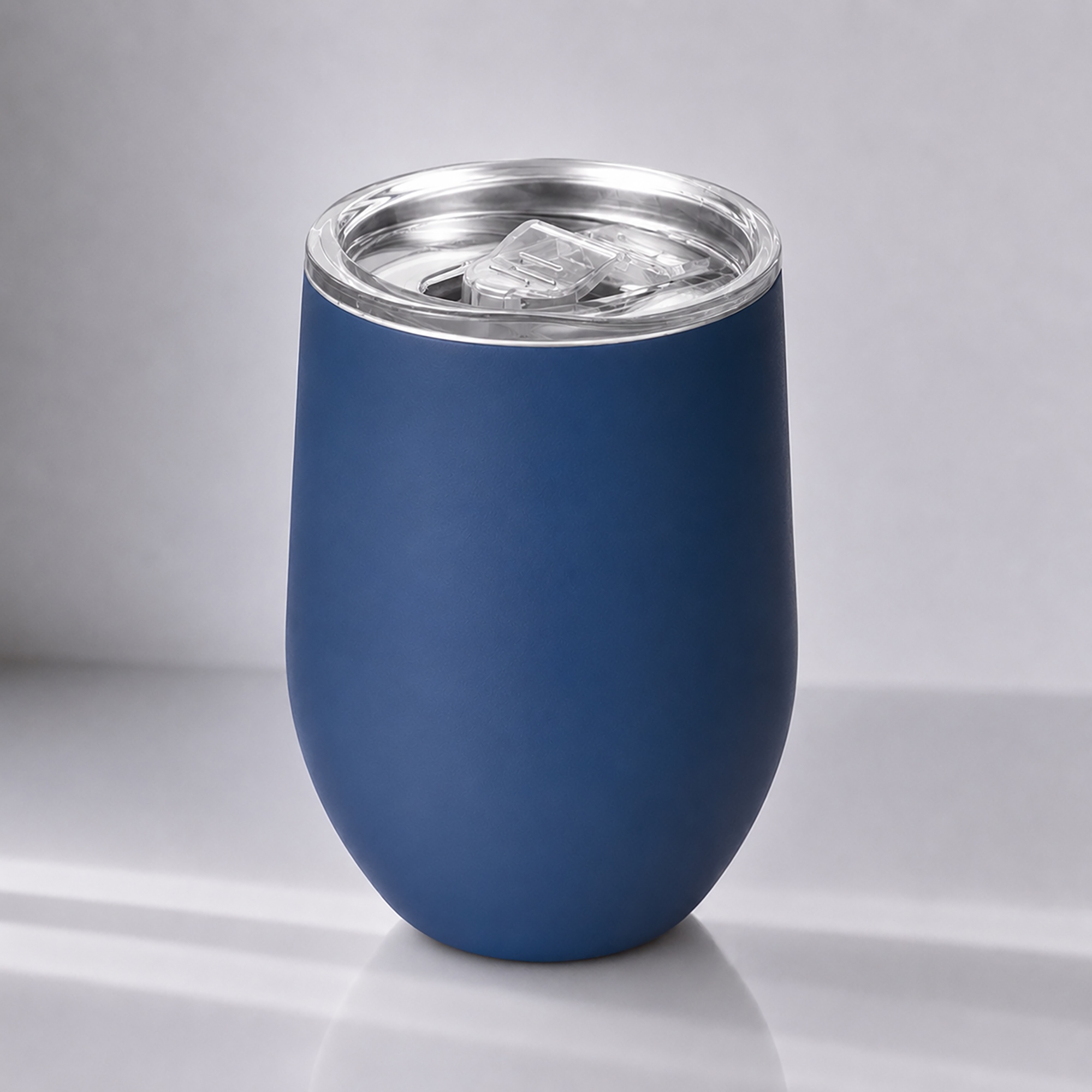 Термокружка Vacuum mug C1, soft touch, 370мл, синий (Р)