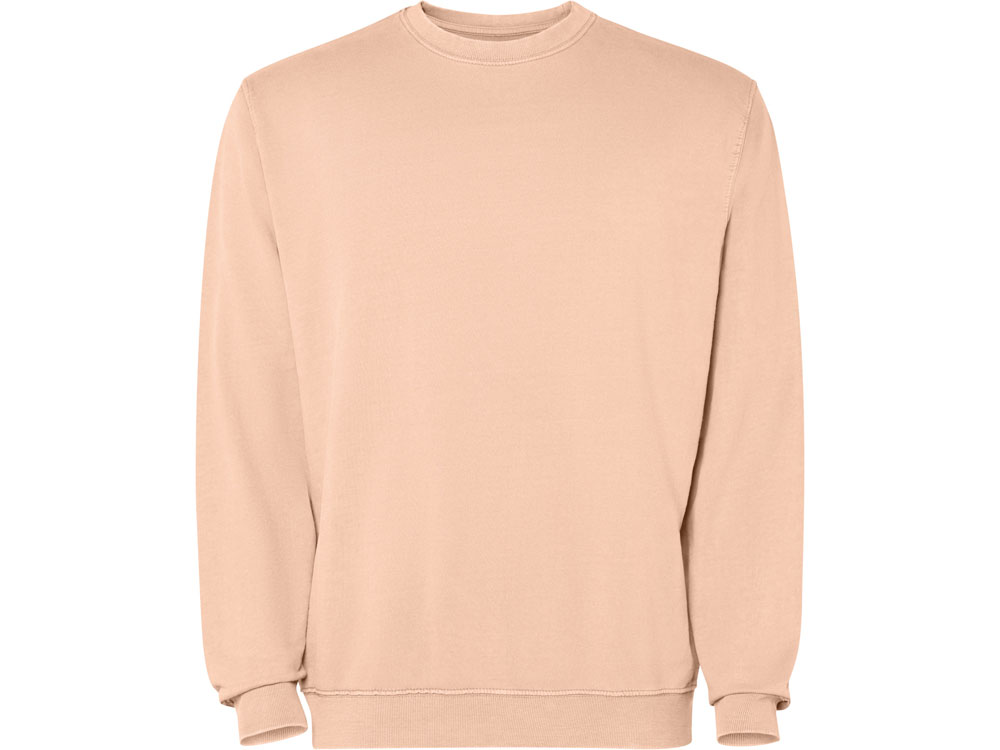 Свитшот Jaya унисекс, светло-абрикосовый выстиранный