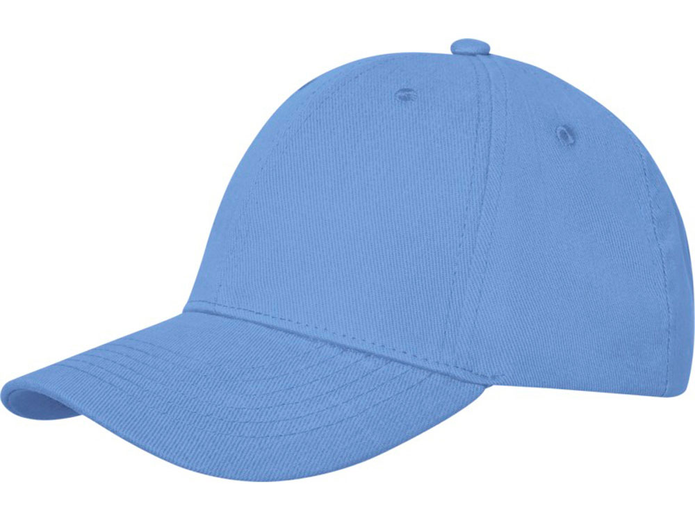 Бейсболка Davis, 6 панелей, светло-синий
