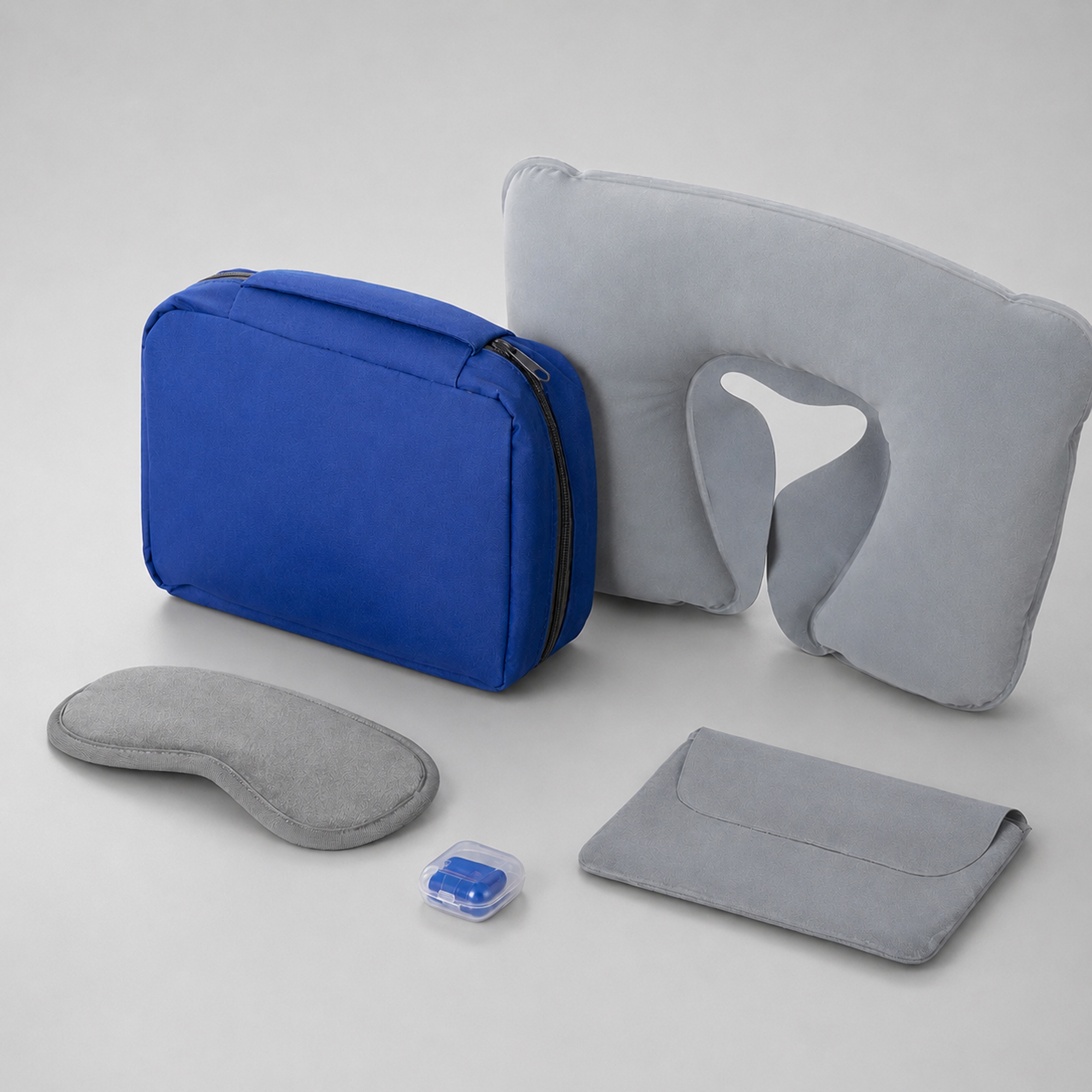 Набор для путешествий Comfy Flight, синий