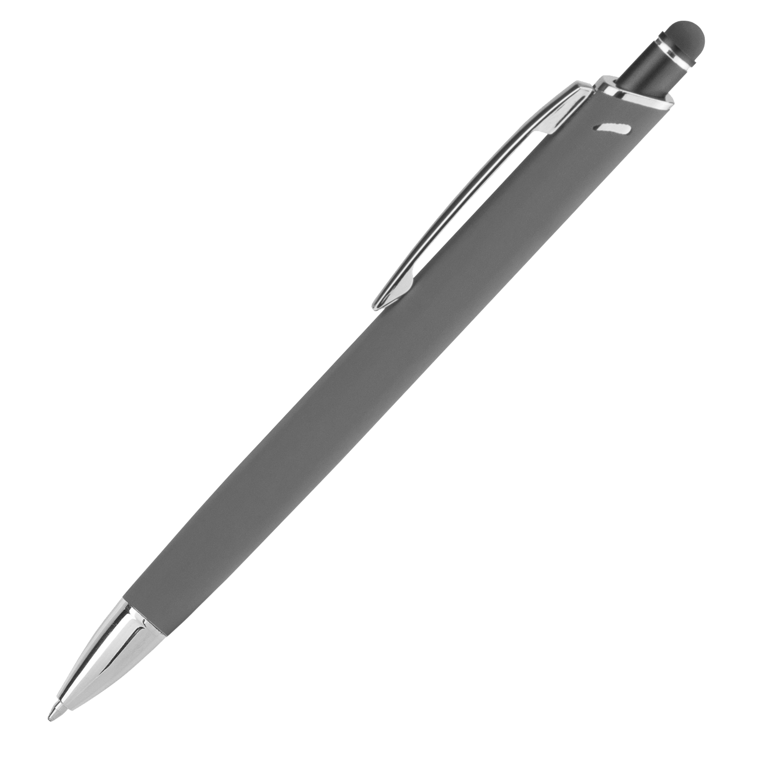 Шариковая ручка Quattro, серая