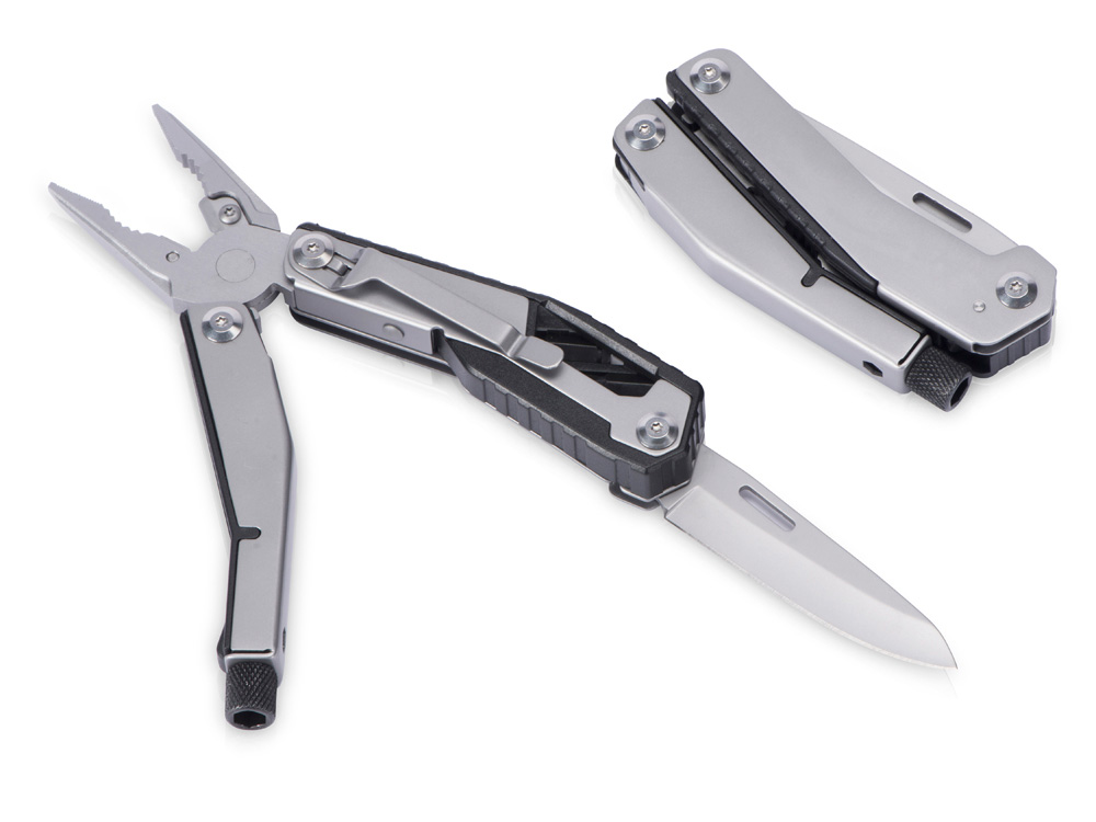 Мультитул-пассатижи Scopus 4-в-1 с двумя битами, черный (Р)