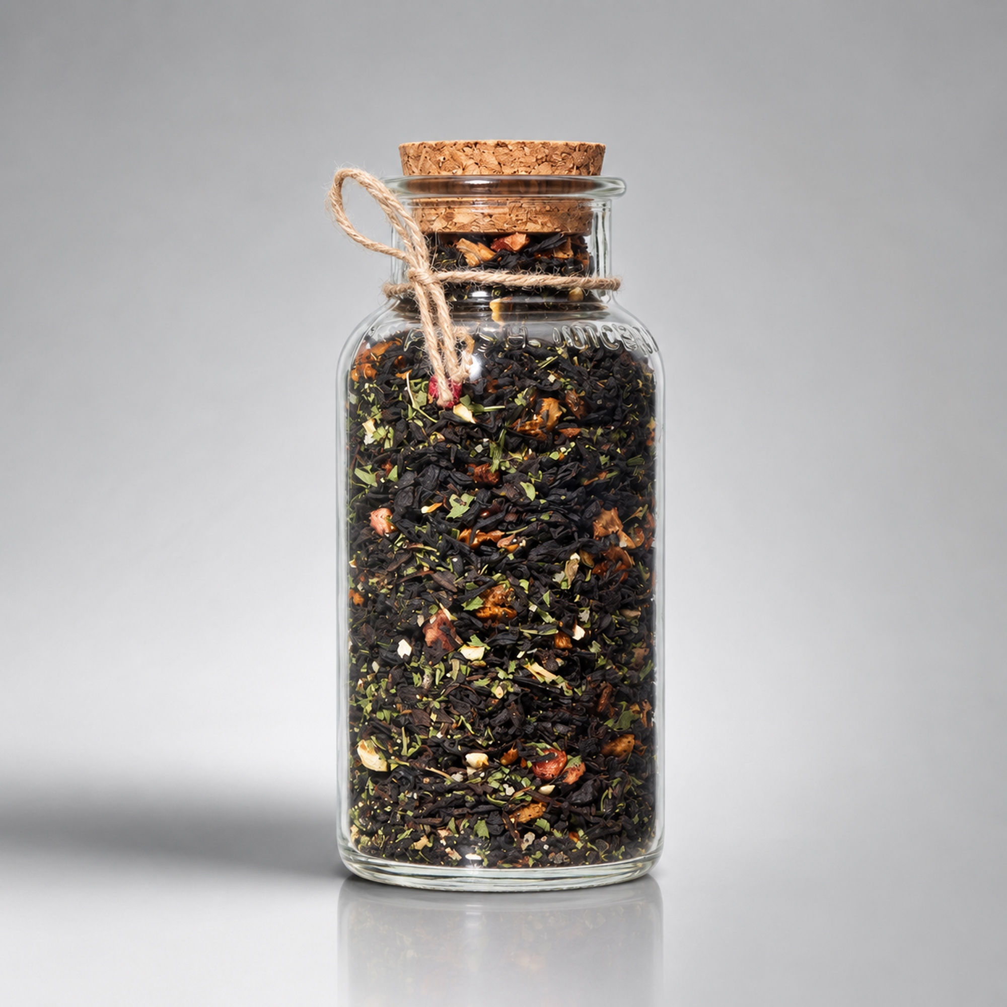 Сокочай чёрный Ананас, клубника, мята, мёд, лимон, 130 г.