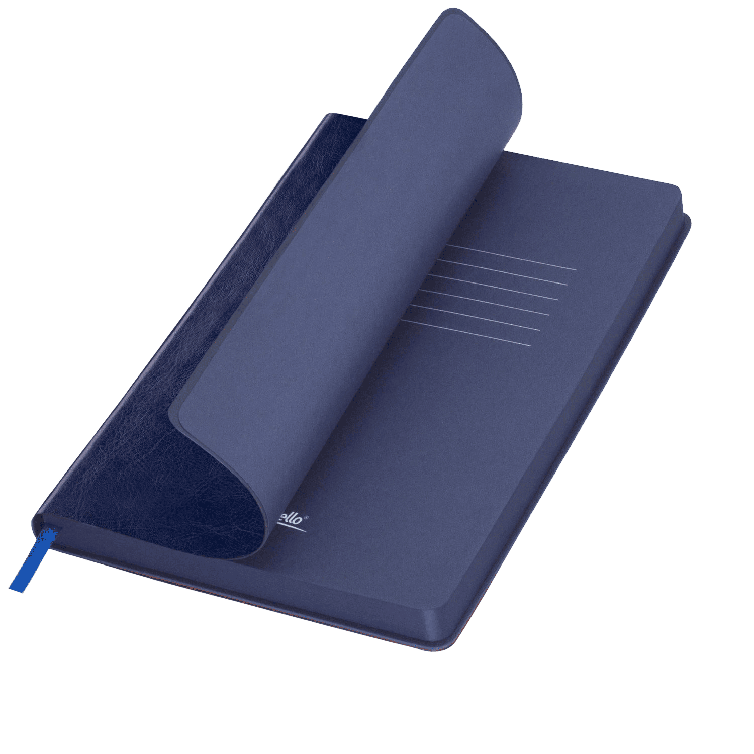 Ежедневник River side недатированный, синий (без упаковки, без стикера)