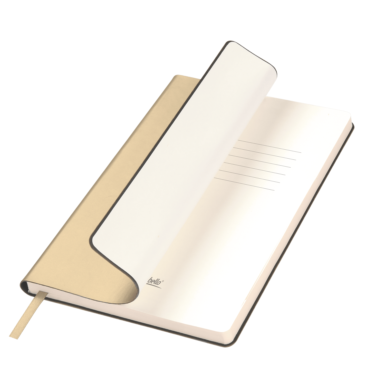 Ежедневник Spark недатированный, белое золото (без упаковки, без стикера)