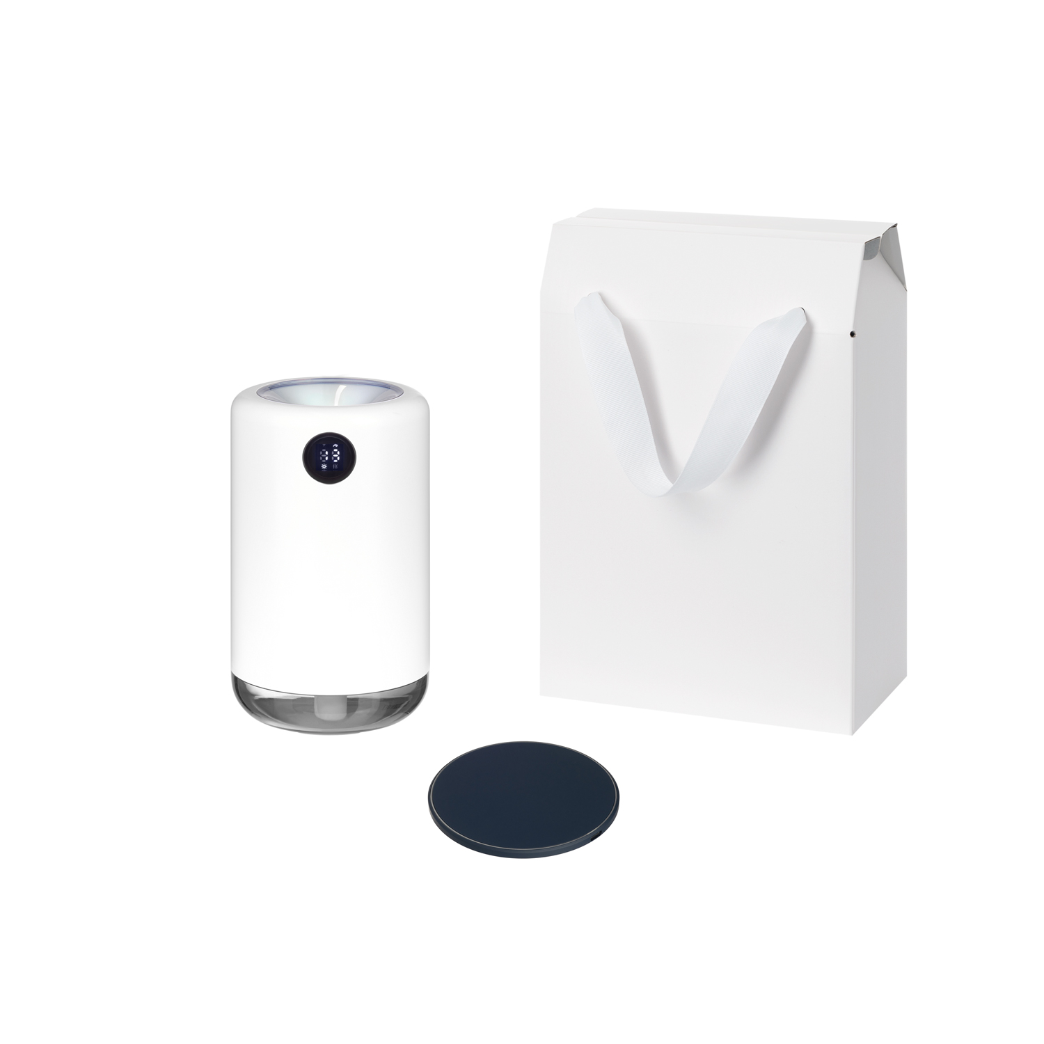 Подарочный набор Bliss, Auris, синий (увлажнитель воздуха, зарядное устройство)