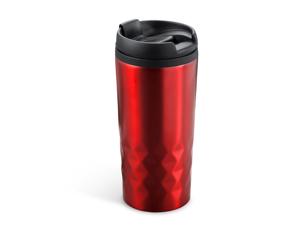Термокружка SALAK из нержавеющей стали 310 мл, красный