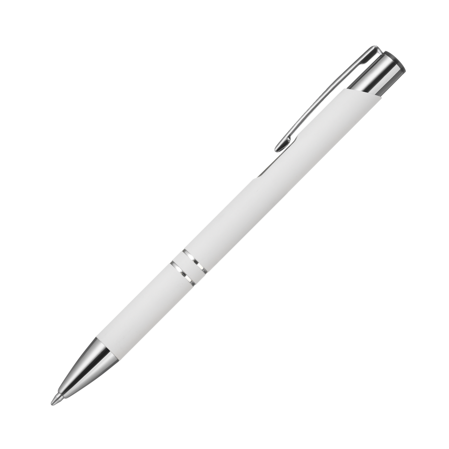 Шариковая ручка Alpha, белая