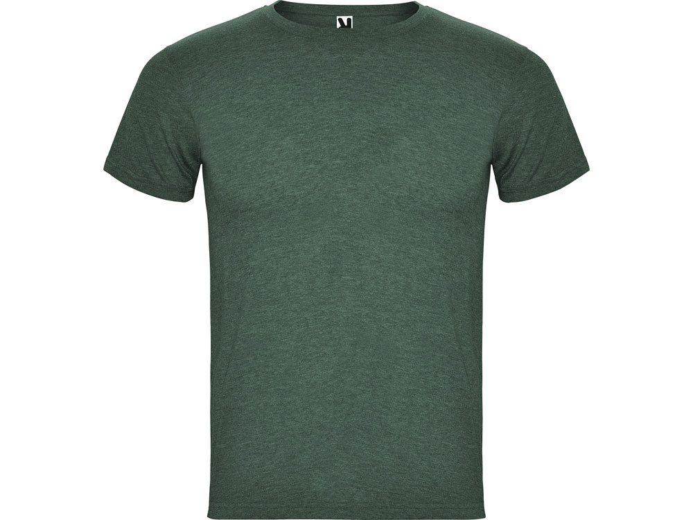 Футболка Fox мужская, меланжевый бутылочно-зеленый