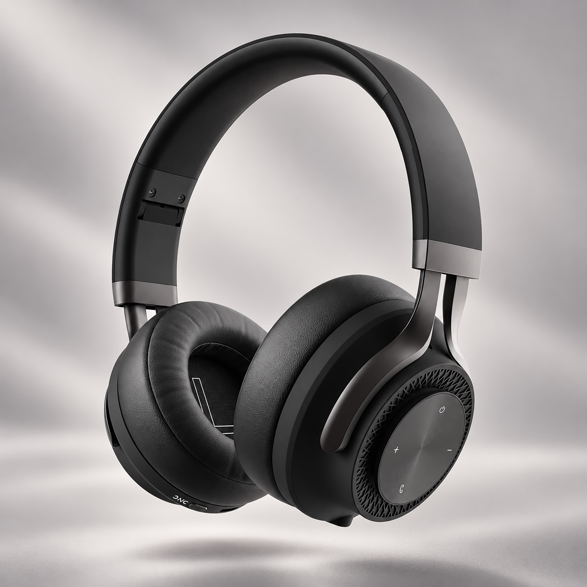 Беспроводные накладные наушники Stereo Style ANC , BT 5.0, ANC, 500мАч, черный, Deppa