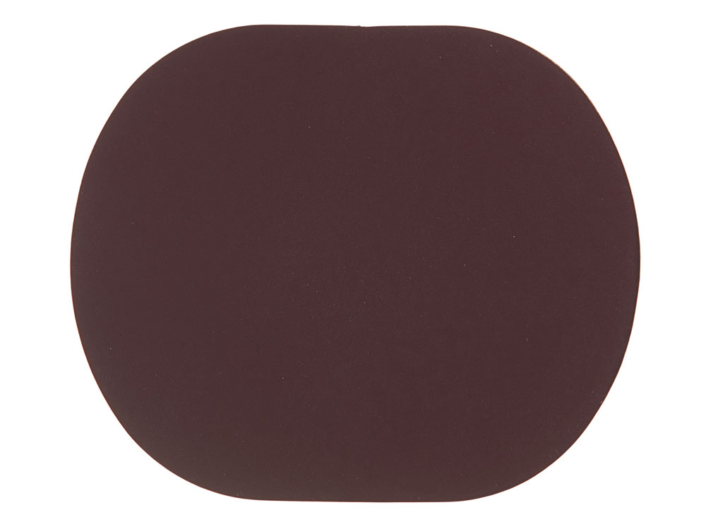 ПАТЧ ОВАЛ soft-touch (коричневый ) 6,0 х 5,0 см