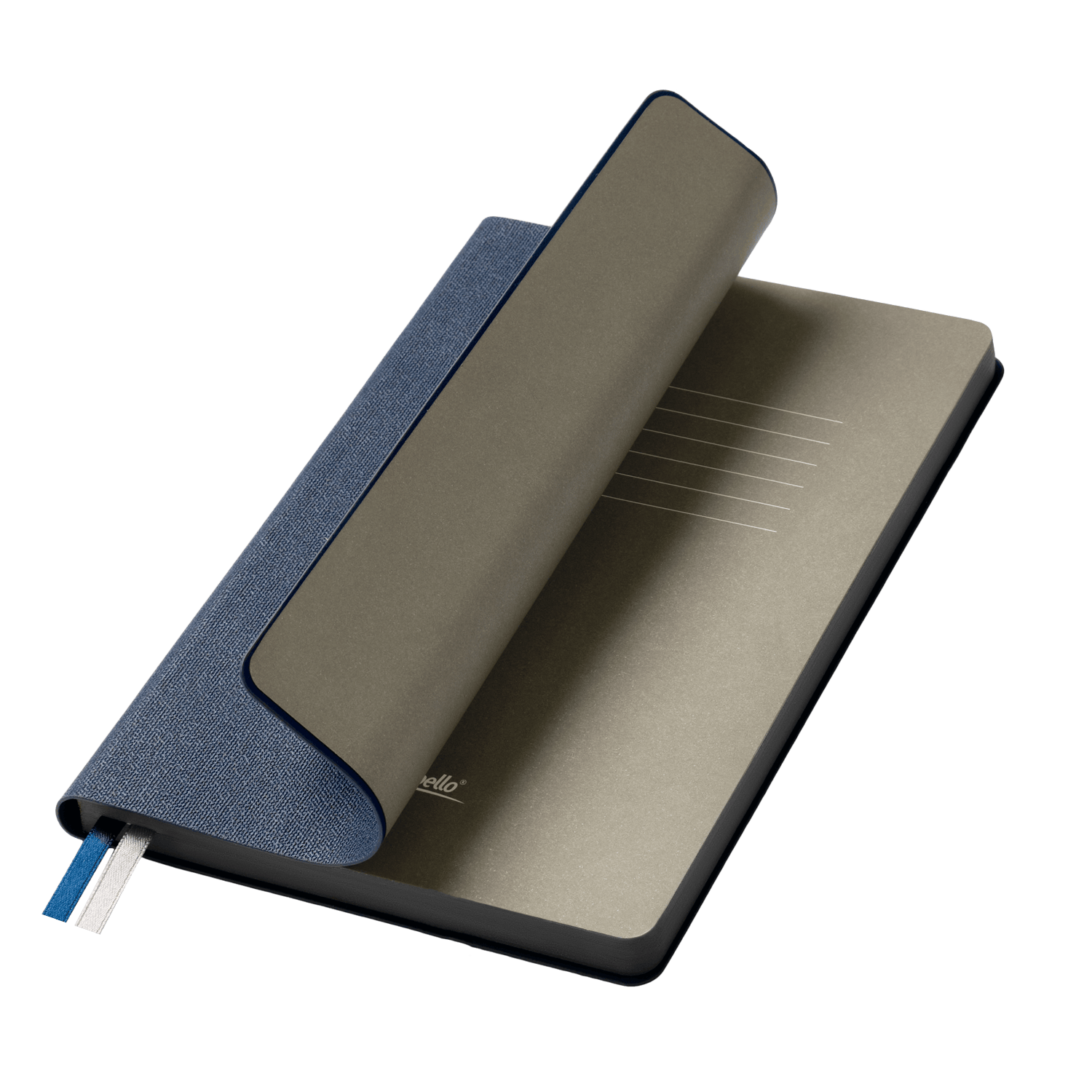 Ежедневник Tweed недатированный, синий