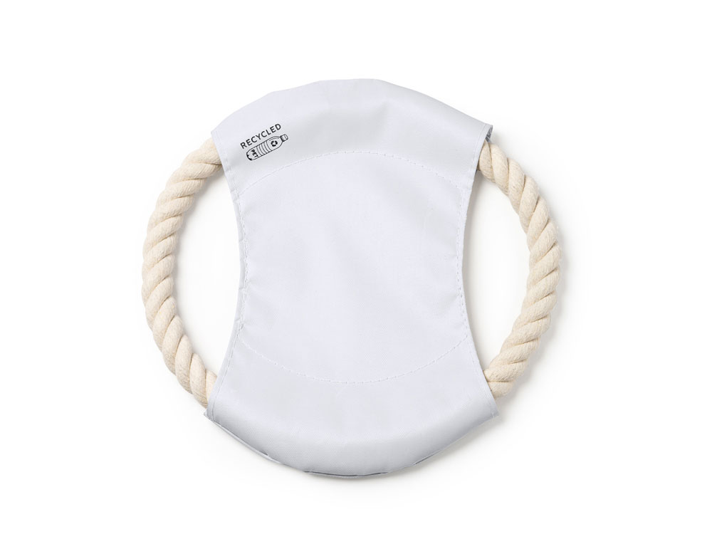 Фрисби DEMAK для домашних животных, белый (жемчужный)