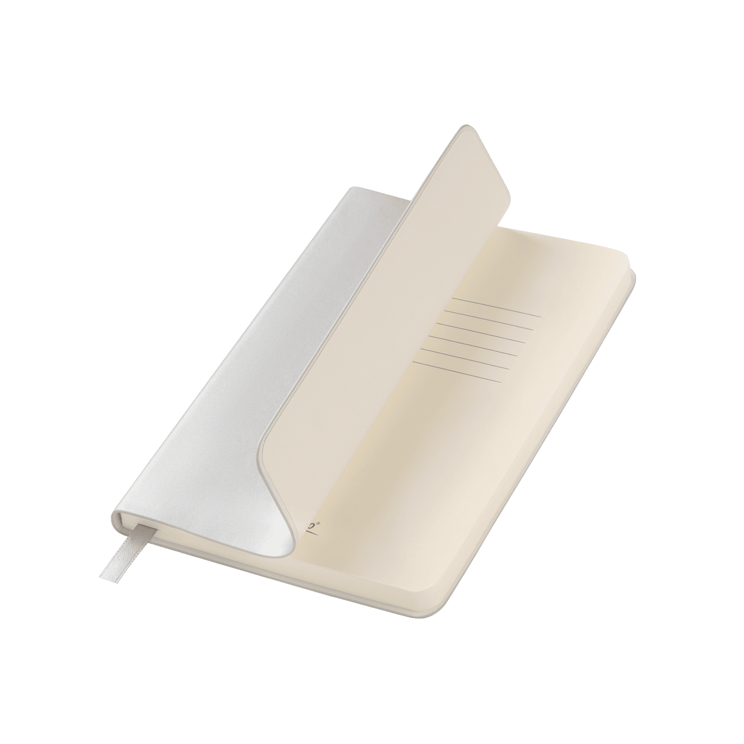 Ежедневник Spark mini A6 недатированный, серебряный