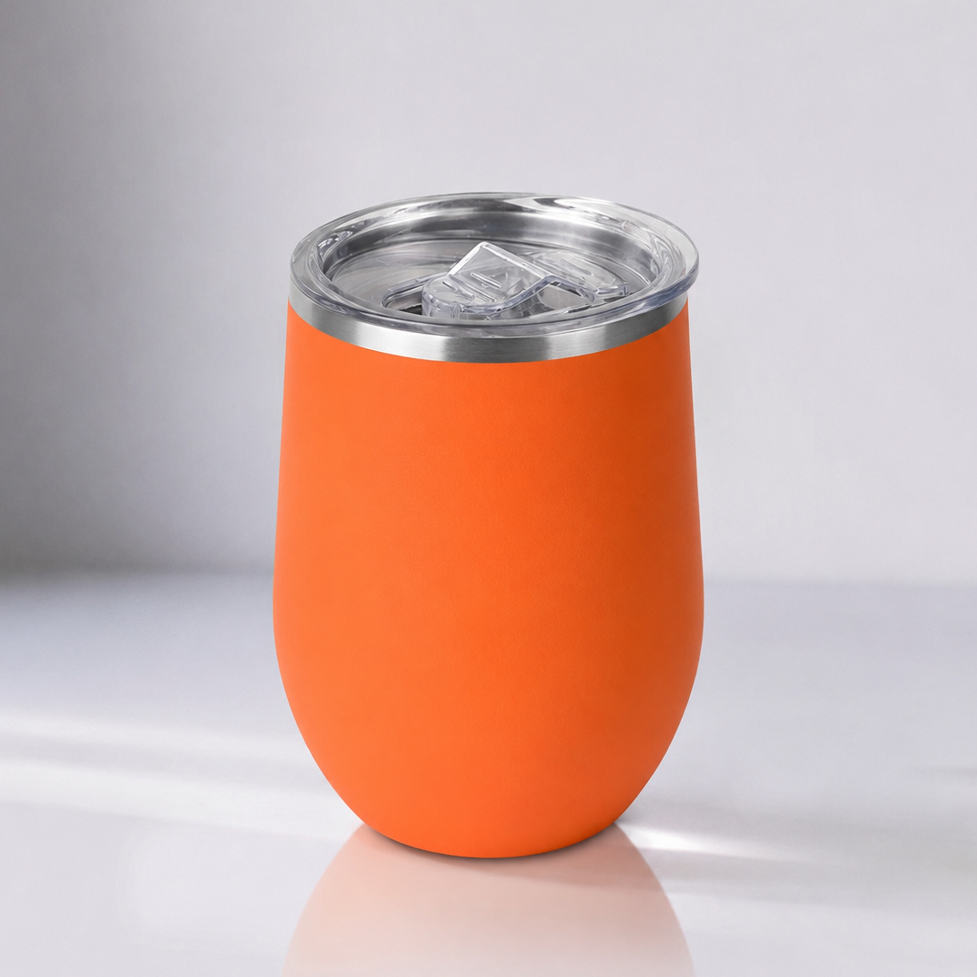 Термокружка Vacuum mug C1, soft touch, 370мл, оранжевый