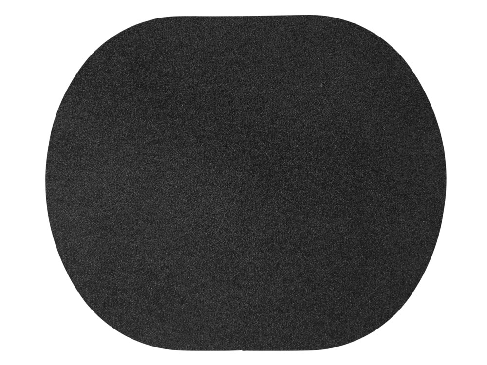 ПАТЧ ОВАЛ nubuk (чёрный) 6,0 х 5,0 см