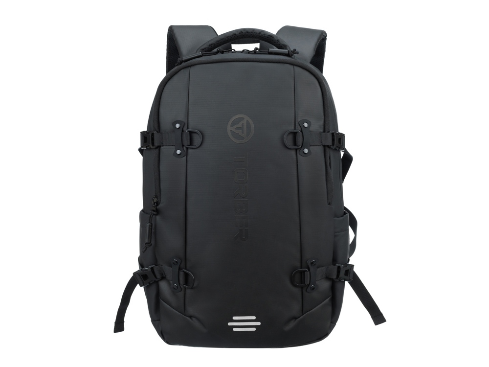 Рюкзак спортивный TORBER ЭКСТРИМ 18, чёрный, 31 х 12 х 46 см, 17л