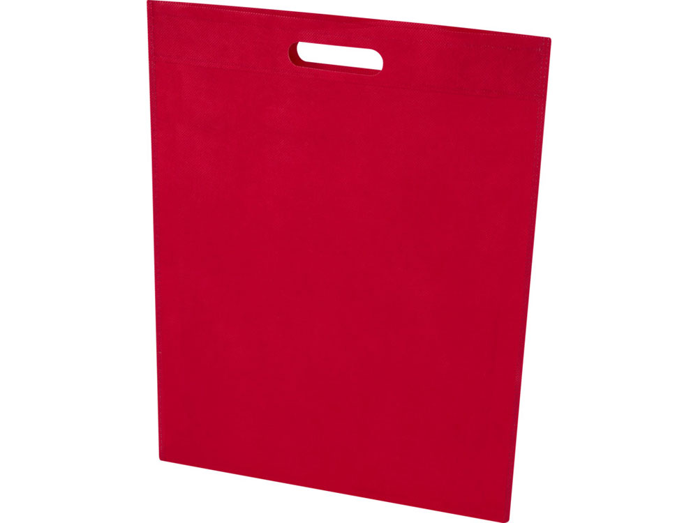 Экосил эко-сумка из нетканого материала из переработанных материалов по стандарту GRS объемом 5 л, красный