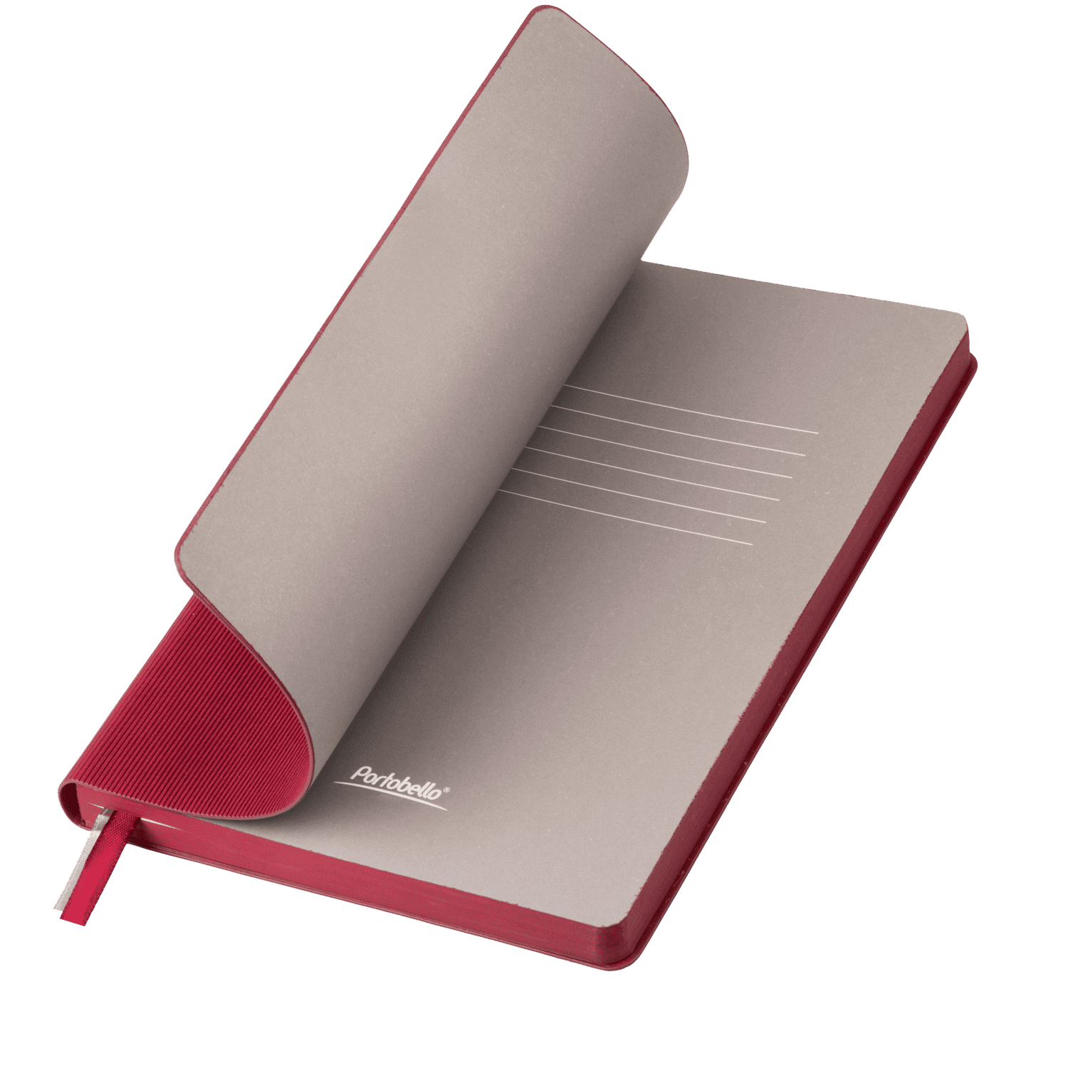 Ежедневник Rain недатированный, бургунди