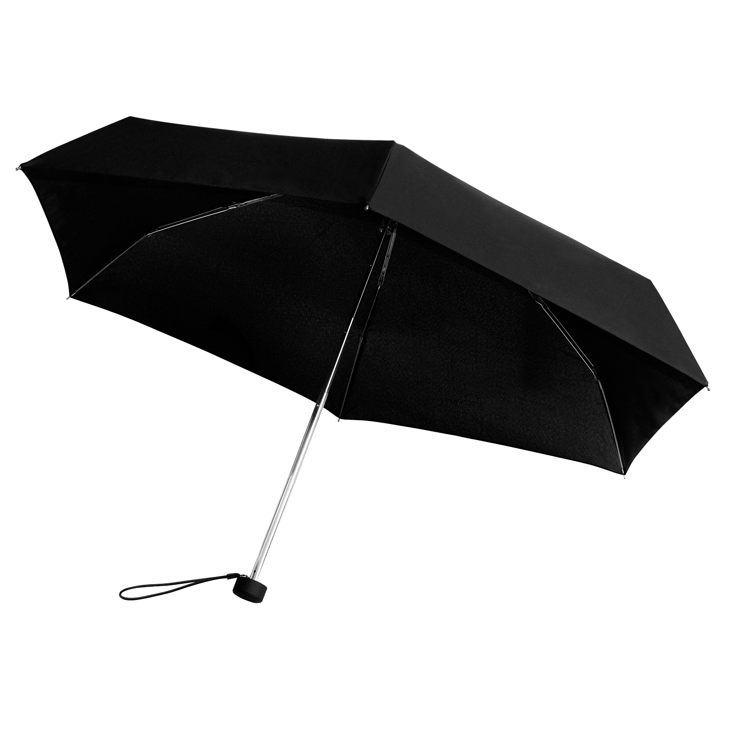 Зонт складной Solana, черный