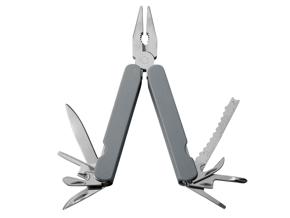 Мультитул-пассатижи Рэйн 10-в-1, серый