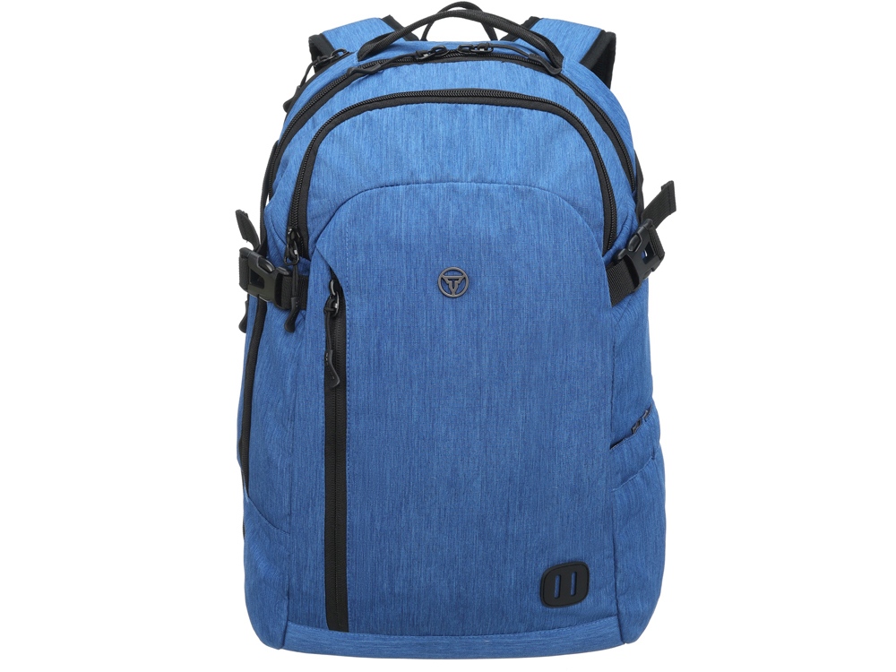 Рюкзак TORBER РИТМ с отделением для ноутбука 15'', синий, полиэстер, 31 x 20 x 47 см, 29 л