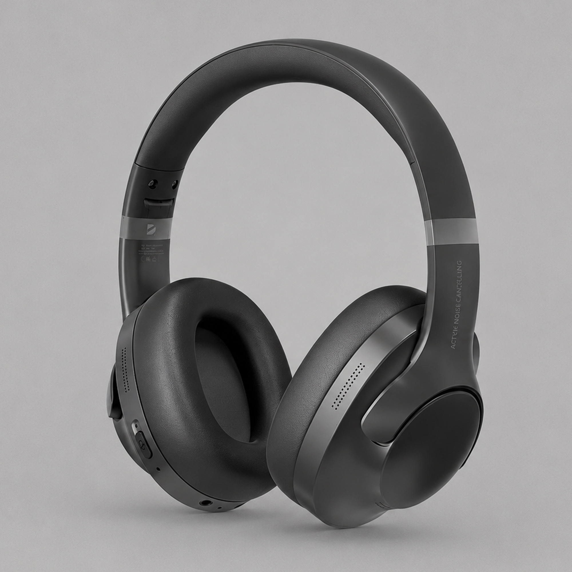 Беспроводные накладные наушники Stereo Ultra ANC, BT 5.4, ANC/ENC, 500мАч, черный, Deppa