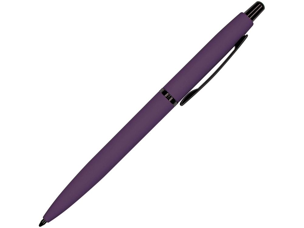 Ручка металлическая шариковая San Remo, софт-тач, 1.0 мм, фиолетовый