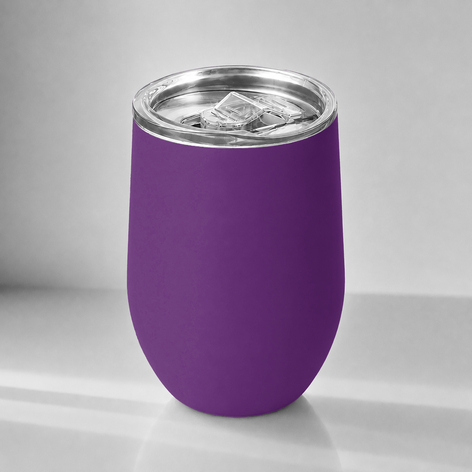Термокружка Vacuum mug C1, soft touch, 370мл, фиолетовый