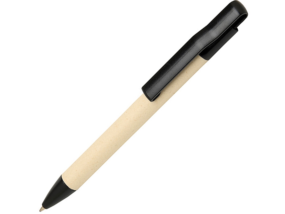 Шариковая ручка Liliana с кнопочным механизмом ( синие чернила), черный