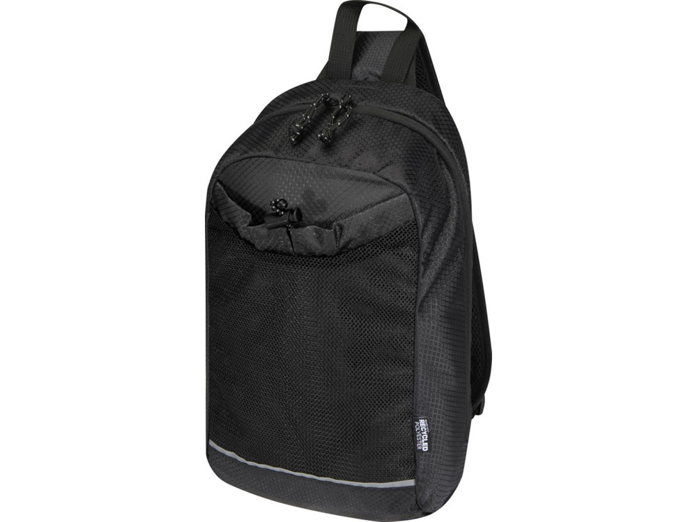 Доман сумка для питья через плечо из переработанного материала GRS объемом 6 л, черный