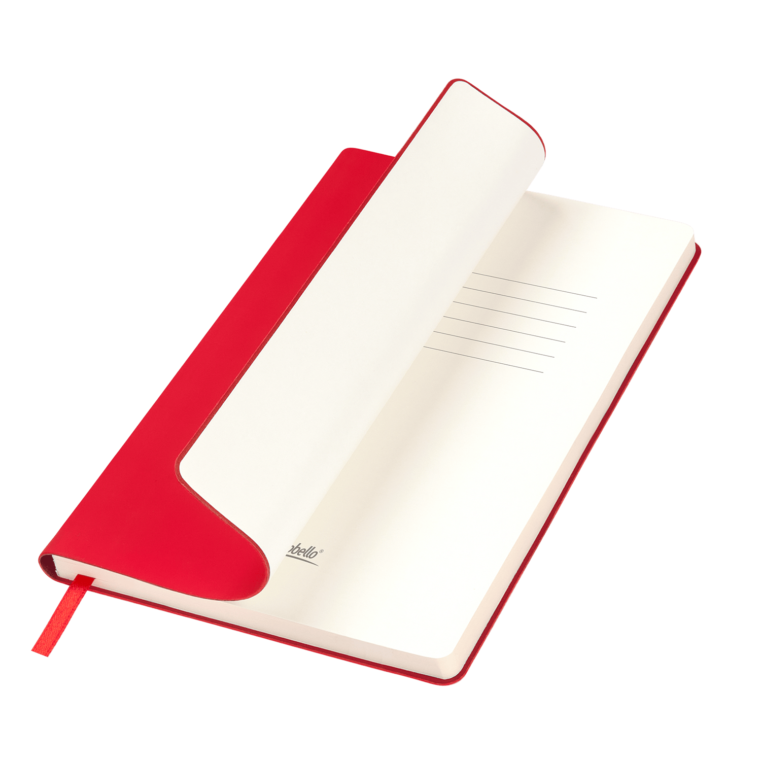 Ежедневник Spark недатированный, красный (без упаковки, без стикера)