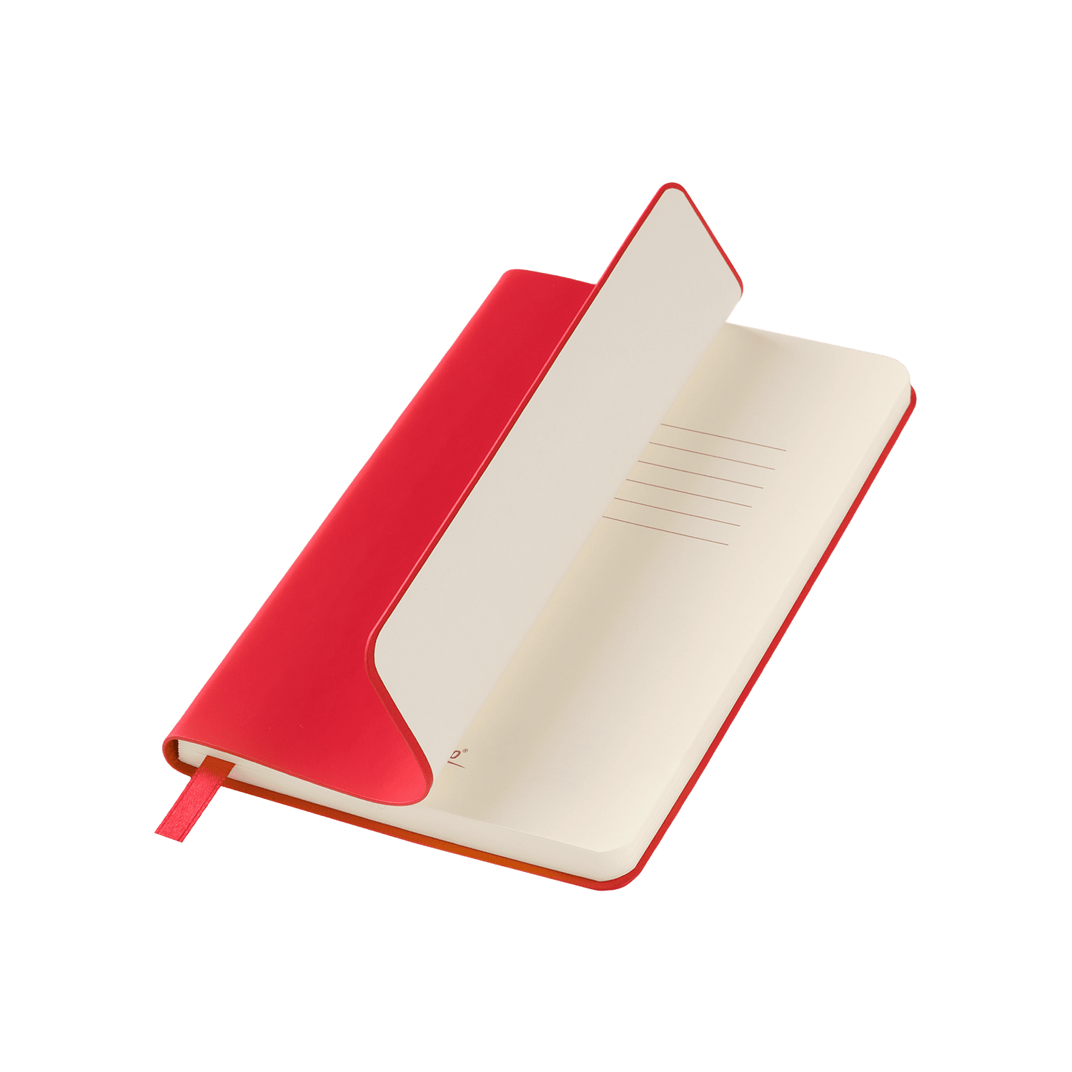 Ежедневник Spark mini A6 недатированный, красный