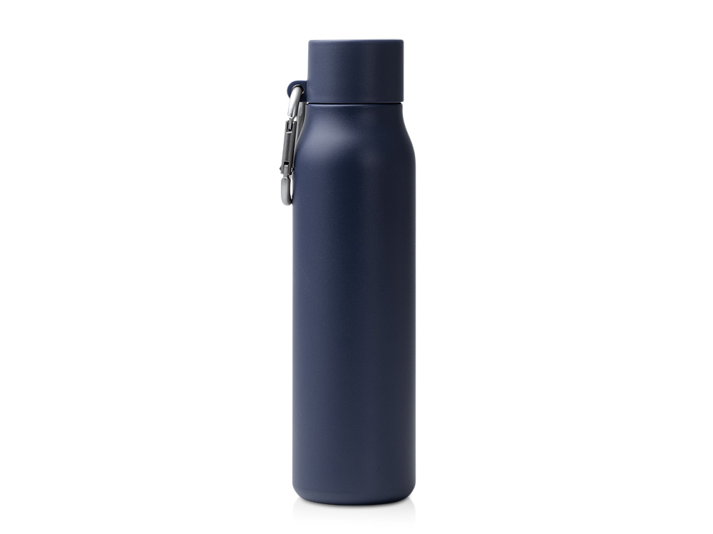 Термобутылка CUBEL/КЬЮБЕЛ с двойными стенками, синий нейви