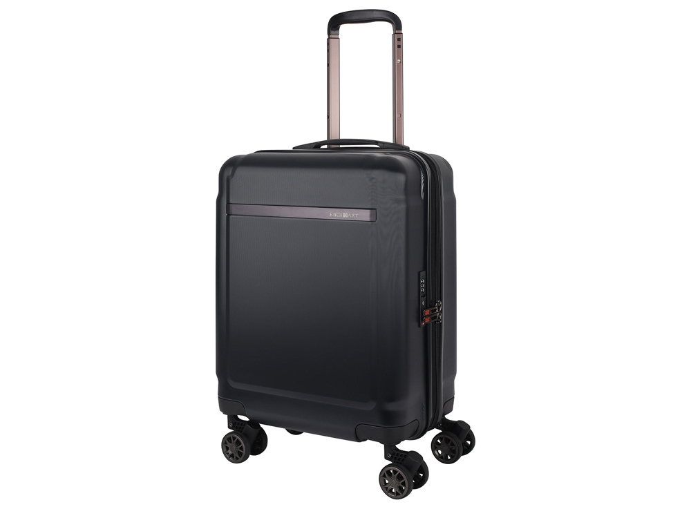 Чемодан Eberhart Craft маленький S поликарбонат черный 08C-009-420