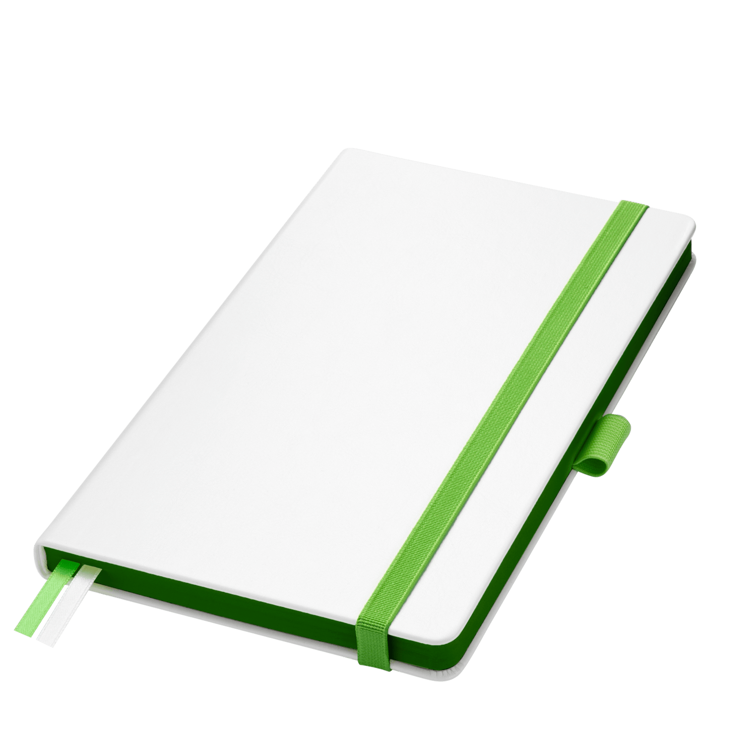 Ежедневник Arctic недатированный, белый/зеленый