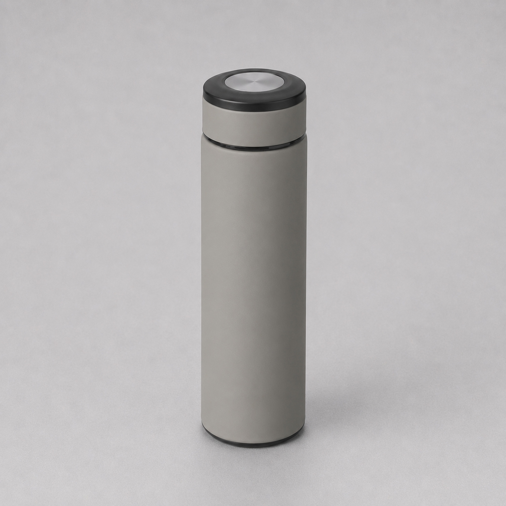 Вакуумный термос Vacuum Flask C1, soft touch, 420мл, серый