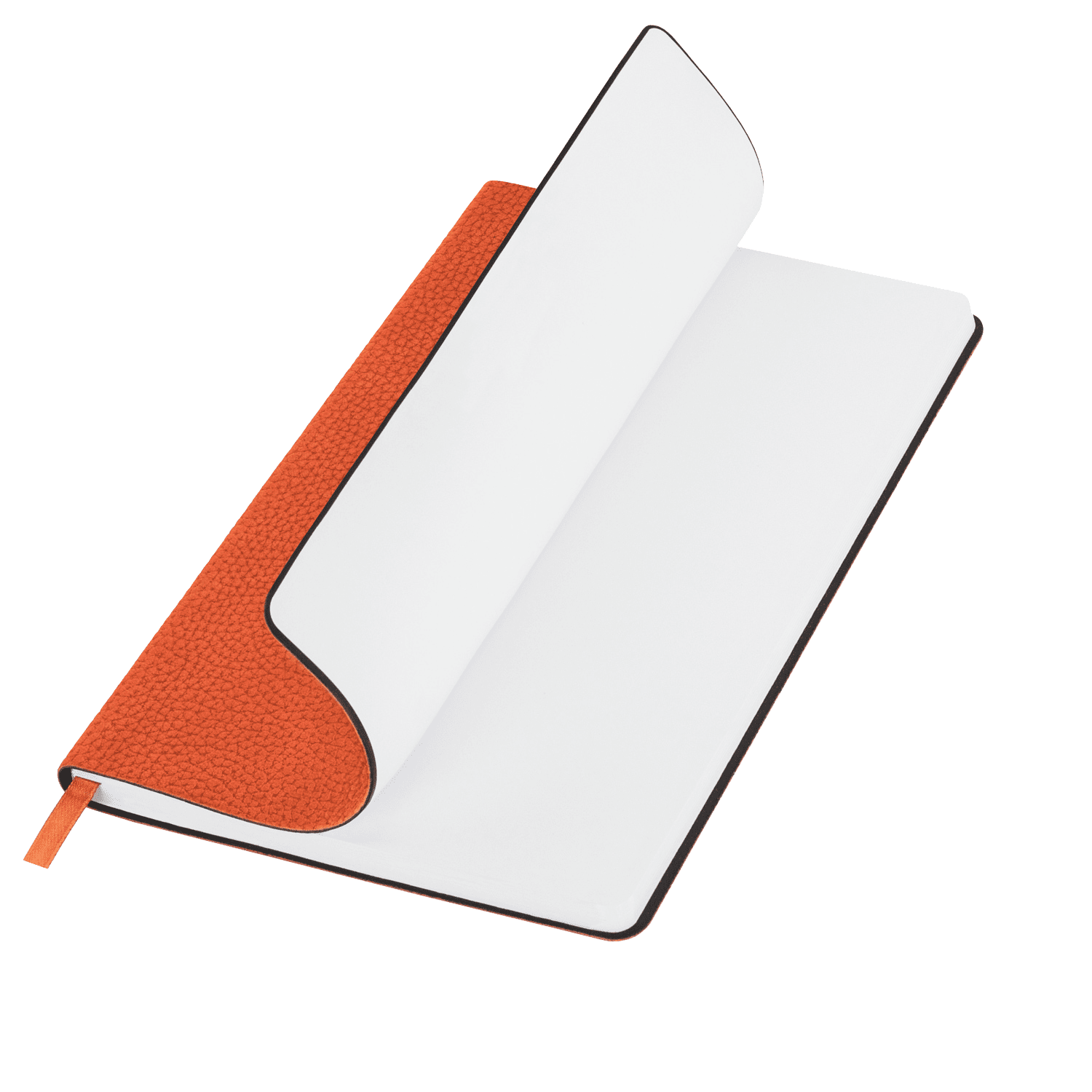 Ежедневник Slimbook Dallas недатированный без печати, оранжевый (Sketchbook)