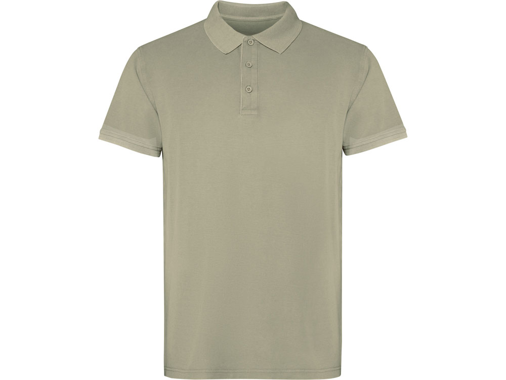 Рубашка поло Cobain унисекс, светлый хаки выстиранный