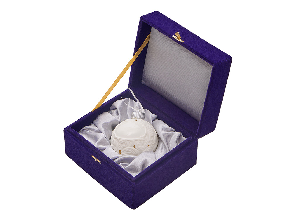 Шар новогодний с подсветкой и зоной для персонализации