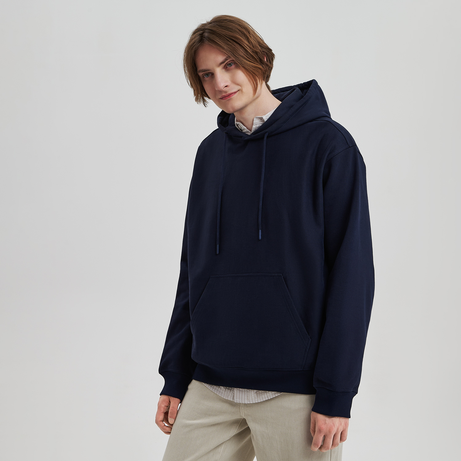 Худи релакс унисекс ADVENTURE, темно-синий