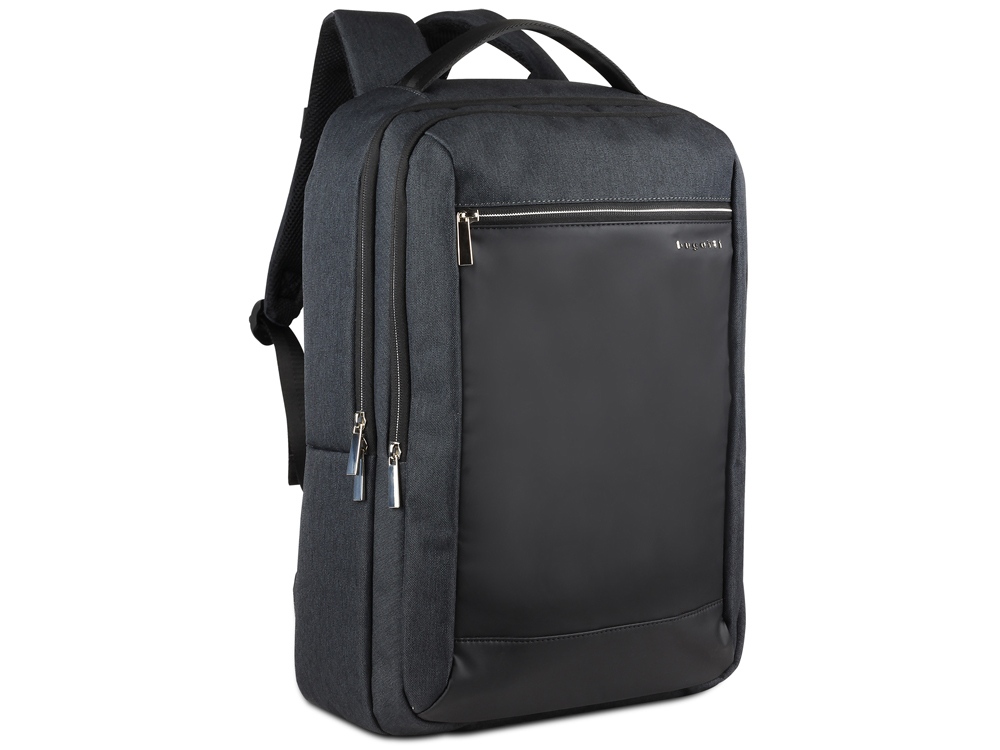 Рюкзак мужской BUGATTI СЕРА | SERA 15'', антрацитовый, полиэстер, 32х12х46 см, 16 л