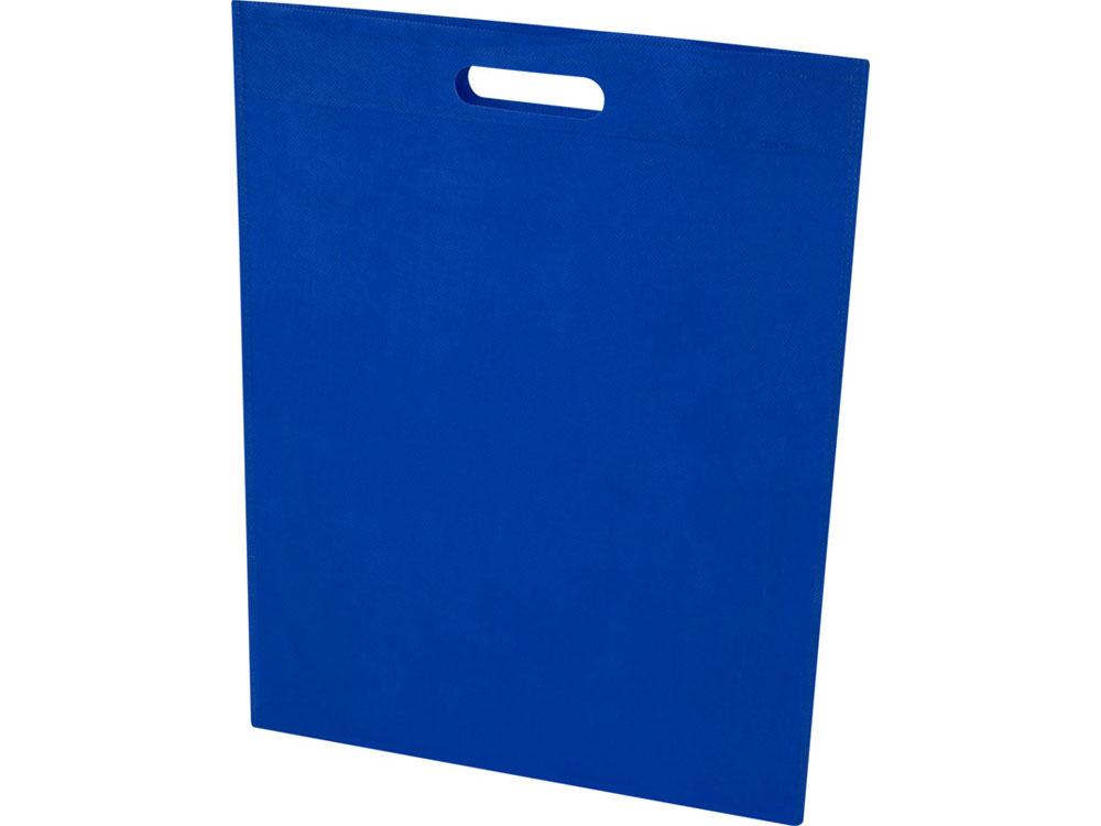 Экосил эко-сумка из нетканого материала из переработанных материалов по стандарту GRS объемом 5 л, королевский синий