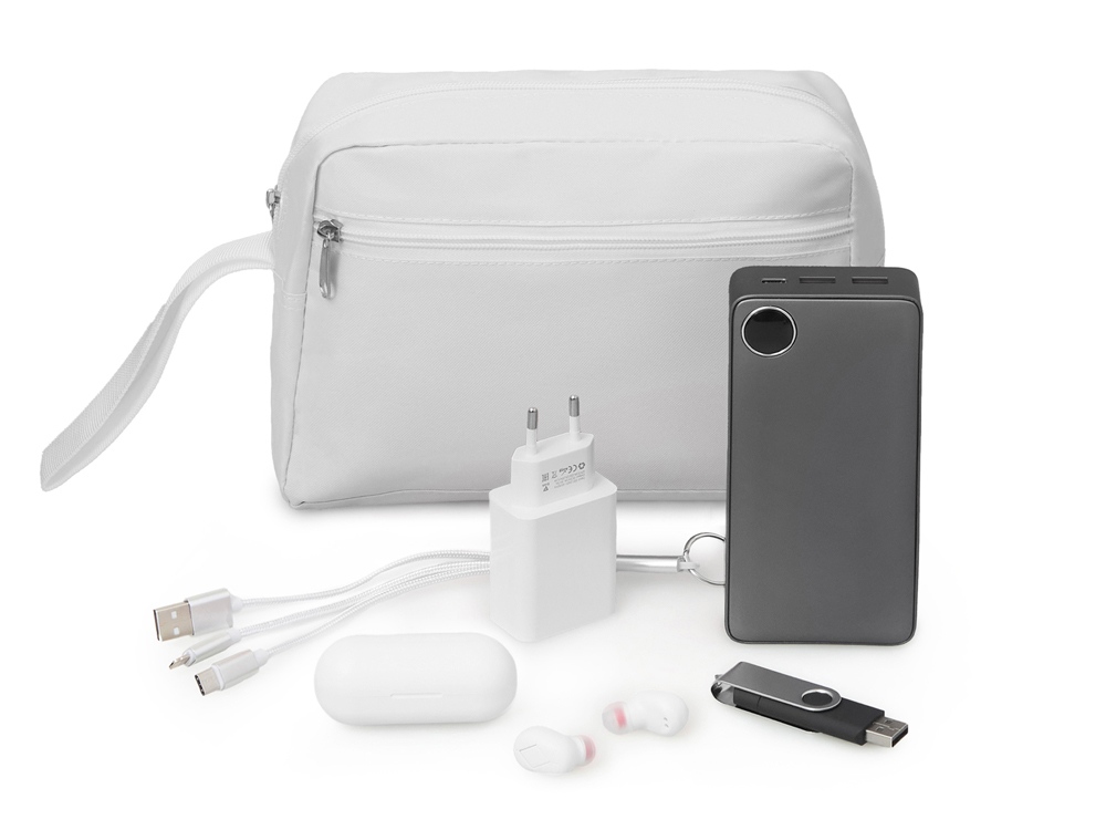 Органайзер для электроники и проводов Carriage, белый