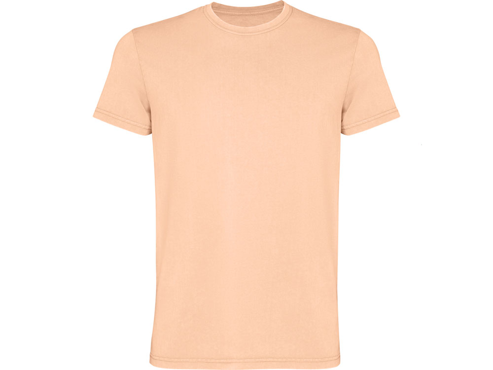 Футболка Corgi мужская, светло-абрикосовый выстиранный